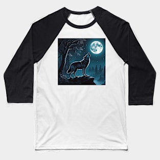 Wolf´s Howl Baseball T-Shirt